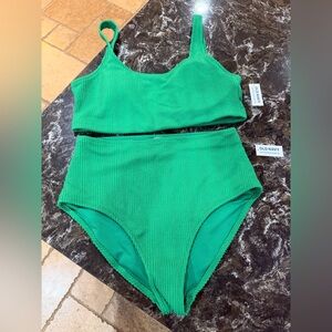 Old Navy Green bikini set